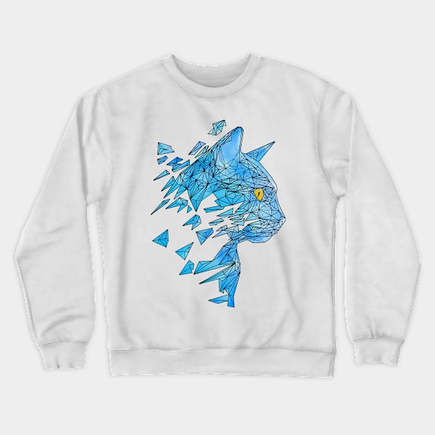 polycat Crewneck Sweatshirt by kharmazero